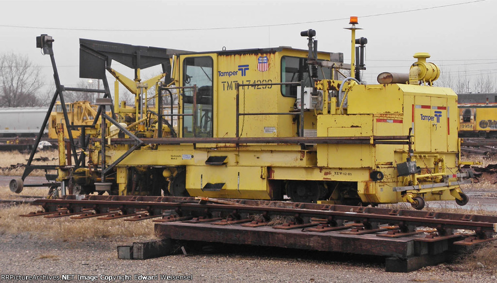 Rear of the small Mark I tamper in the supplies yard